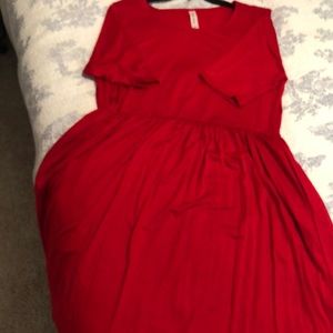 NWOT red spring dress